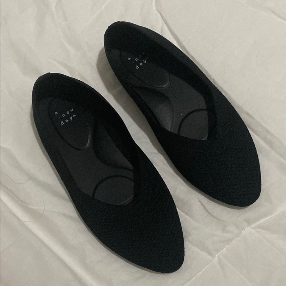 A New Day Women's Classic Black Loafers size 7